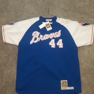 Hank Aaron Retro Atlanta Braves Jersey